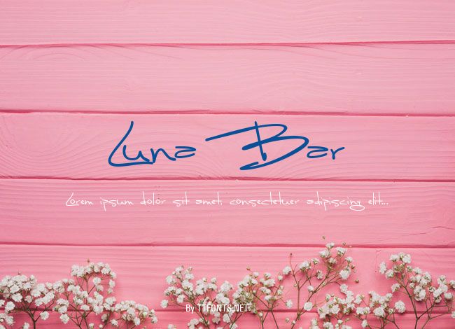 Luna Bar example
